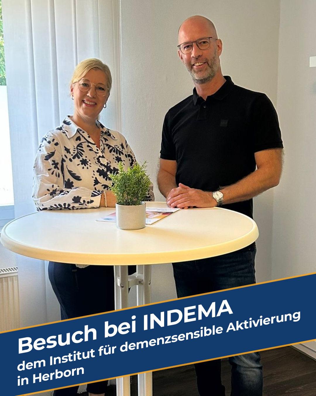 Besuch bei INDEMA dem Institut für demenzsensible Aktivierung in Herborn